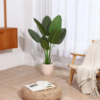 Load image into Gallery viewer, Tropical Paradise Artificial Bird of Paradise Plant - 4ft Fake Palm Tree
