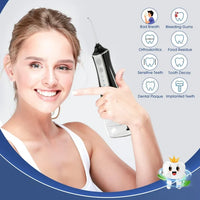 Load image into Gallery viewer, Water Flosser Cordless Oral Irrigator 3 Modes Rechargeable Teeth Cleaner
