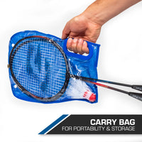 Load image into Gallery viewer, Badminton Set with Durable Rackets &amp; Shuttlecocks
