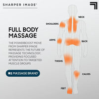 Load image into Gallery viewer, Power boost Move® Deep Tissue Portable Full Body Percussion Massage Gun, Gray
