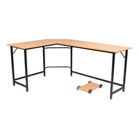 Load image into Gallery viewer, Space-Saving L-Shaped Computer Desk for Home Office Workstation
