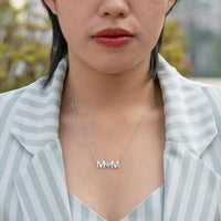 Load image into Gallery viewer, MOM Moissanite Pendant Necklace
