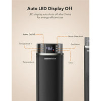 Load image into Gallery viewer, 1500W Electric Space Heater with Remote, 70° Oscillation, Timer
