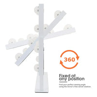 Load image into Gallery viewer, Metal Tabletop Vanity Makeup Mirror with Lights
