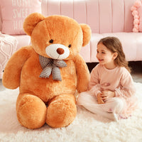 Load image into Gallery viewer, Giant Teddy Bear Stuffed Animal Plush Toy,Large Jumbo 47&quot; Brown
