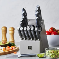Load image into Gallery viewer, Henckels Graphite 18-pc Knife Block set
