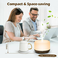 Load image into Gallery viewer, 500ml Upgraded Water Scent Diffuser with Remote Control
