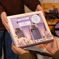 Load image into Gallery viewer, 6-Piece Lavender Bath &amp; Body Kit, Relaxation Gifts for Women
