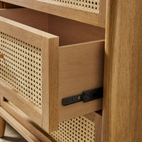 Load image into Gallery viewer, Springwood 4-Drawer Dresser, Tropical Light Honey Finish
