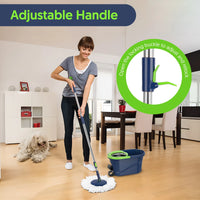 Load image into Gallery viewer, Spin Mop and Bucket Set with Wringer
