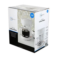 Load image into Gallery viewer, White 12-Cup Drip Coffee Maker
