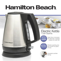 Load image into Gallery viewer, 1 Liter Stainless Steel Electric Kettle
