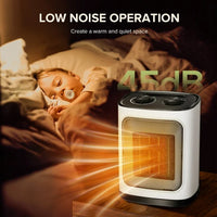 Load image into Gallery viewer, Compact Space Heater with Thermostat
