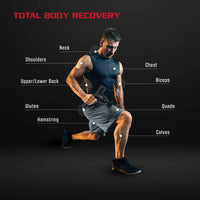 Load image into Gallery viewer, FitRx Neck and Back Massager, Handheld Percussion Massage Gun with Multiple Speeds and Attachments
