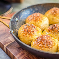 Load image into Gallery viewer, 12-Piece Nonstick Cookware Set, Black &amp; Gold
