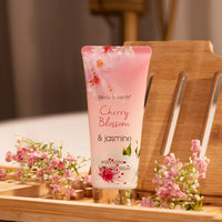 Load image into Gallery viewer, Bath Gift Sets for Women, 8 Pcs Cherry Blossom &amp; Jasmine Spa Baskets
