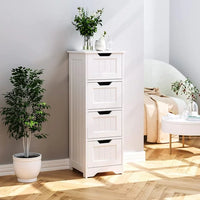 Load image into Gallery viewer, Modern Bathroom Floor Cabinet with 4 Drawers
