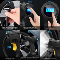 Load image into Gallery viewer, 150PSI Tire Inflator Portable Air Compressor
