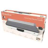 Load image into Gallery viewer, XL 12&quot; x 22&quot; Non-Stick Electric Griddle
