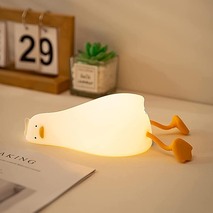 Cute Rechargeable Duck Night Light