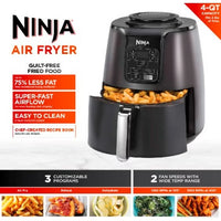 Load image into Gallery viewer, Ninja 4QT Air Fryer, Black, AF100WM
