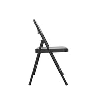 Load image into Gallery viewer, SmartFold All-Steel Folding Chairs, 4-Pack, Black
