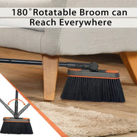 Load image into Gallery viewer, &quot;54&quot; Long Handle Broom and Dustpan Set
