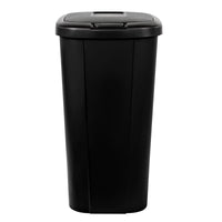 Load image into Gallery viewer, 13.3 Gallon Black Touch Top Kitchen Trash Can
