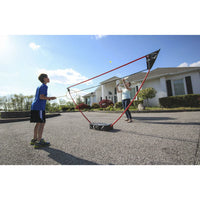 Load image into Gallery viewer, Portable Badminton Set with Freestanding Base - Instant Setup
