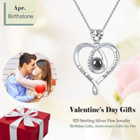 Load image into Gallery viewer, Valentines Day Jewelry Gifts I Love You Necklace
