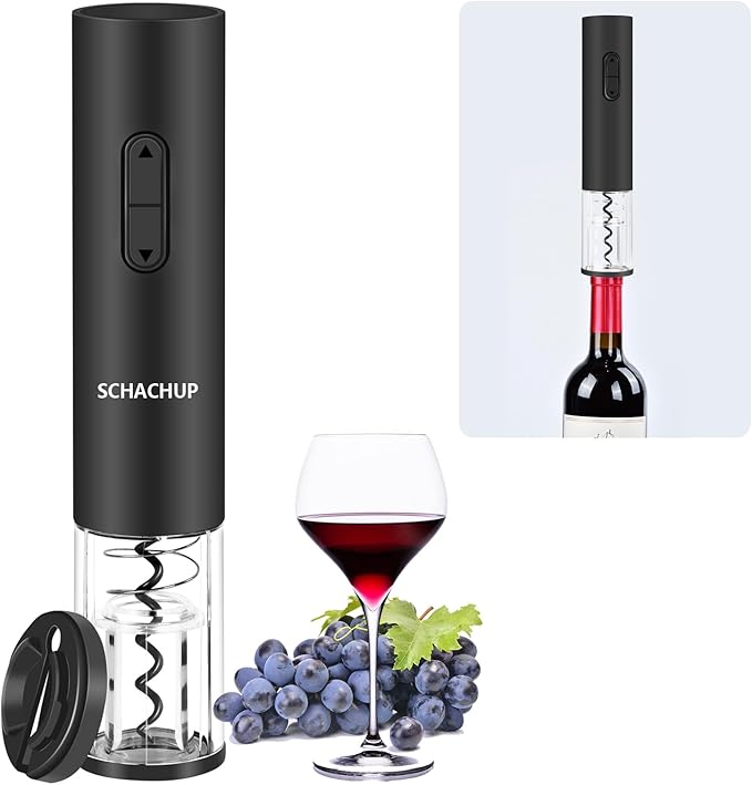 Automatic Electric Wine Opener with Foil Cutter