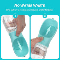 Load image into Gallery viewer, Leak-Proof Dog Water Bottle 19oz, Portable Pet Water Dispenser
