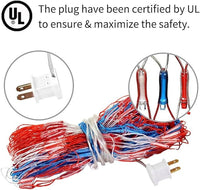 Load image into Gallery viewer, Vibrant LED American Flag Lights - 6.5ft x 3.2ft Waterproof Outdoor Decor
