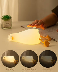 Load image into Gallery viewer, Cute Rechargeable Duck Night Light
