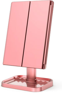 Load image into Gallery viewer, LED Makeup Mirror with 10X/3X/2X Magnification

