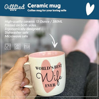 Load image into Gallery viewer, Best Wife Ever Coffee Mug and Pink Socks Gifts
