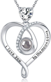 Load image into Gallery viewer, Valentines Day Jewelry Gifts I Love You Necklace
