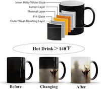 Load image into Gallery viewer, 11oz Zombie Heat-Sensitive Color Changing Halloween Mug
