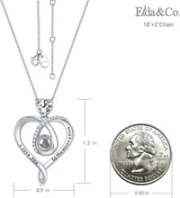 Load image into Gallery viewer, Valentines Day Jewelry Gifts I Love You Necklace
