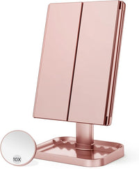 Load image into Gallery viewer, LED Makeup Mirror with 10X/3X/2X Magnification
