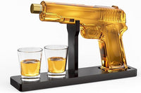 Load image into Gallery viewer, 10.1 Oz Whiskey Decanter Set with 2 Glasses
