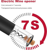 Load image into Gallery viewer, Automatic Electric Wine Opener with Foil Cutter

