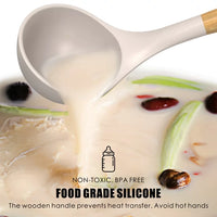 Load image into Gallery viewer, Premium 14-Piece Silicone Cooking Utensil Set with Wooden Handles
