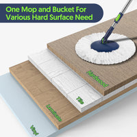 Load image into Gallery viewer, Spin Mop and Bucket Set with Wringer
