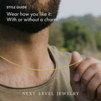 Load image into Gallery viewer, Solid 14K Gold Vermeil Sterling Silver Rope Diamond-Cut Necklace Chains
