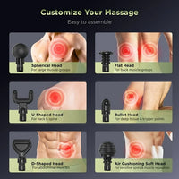 Load image into Gallery viewer, Massage Gun - Deep Tissue Muscle Massager
