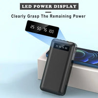Load image into Gallery viewer, 20000mAh Portable Power Bank Charger with 4 Cables - Fast USB Charging
