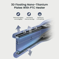 Load image into Gallery viewer, 0.3&quot; Titanium Pencil Flat Iron
