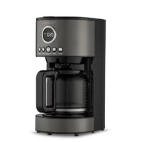 Load image into Gallery viewer, 12 Cup Auto Drip Coffeemaker Black Stainless Steel

