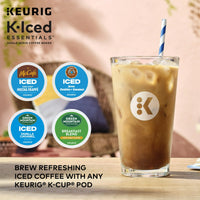 Load image into Gallery viewer, K-Iced Essentials Gray Coffee Maker + Iced Tumbler
